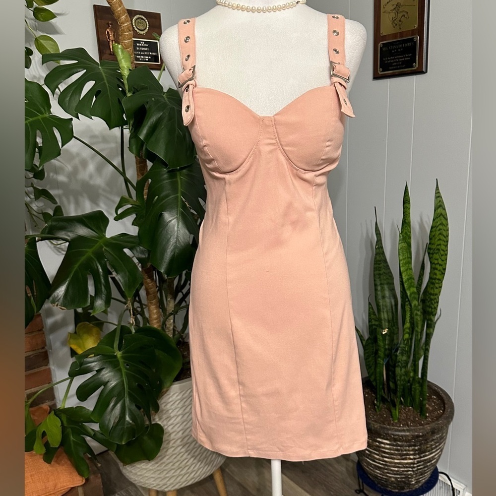 🛍️ Haute Monde stretch dress Size L excellent condition.